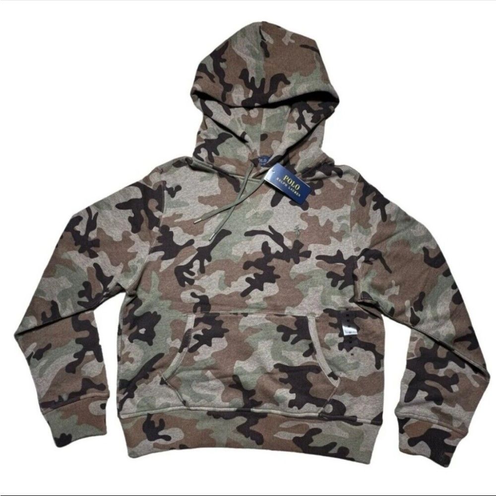 Polo Ralph Lauren CAMOUFLAGE Hoodie - Women's size MEDIUM - Picture 2 of 11